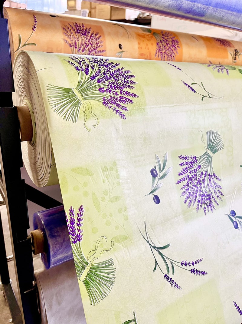 Toalhas de mesa pvc provençal promo linge Verde - Kiabi