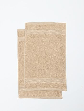 Toalhas de rosto (30x50 cm) - Kiabi Home