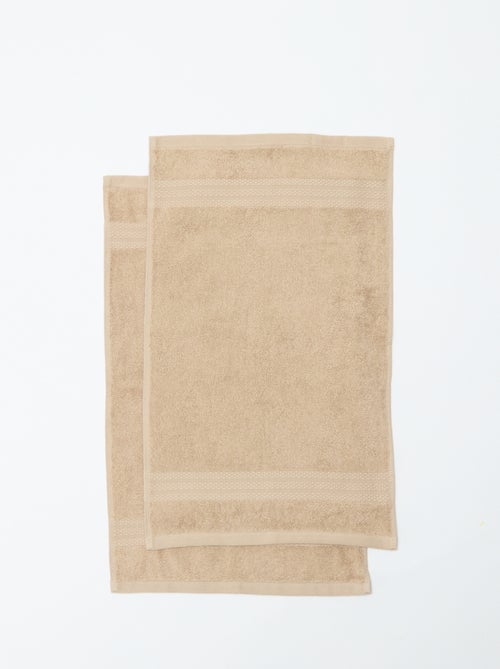 Toalhas de rosto (30x50 cm) - Kiabi Home - Kiabi