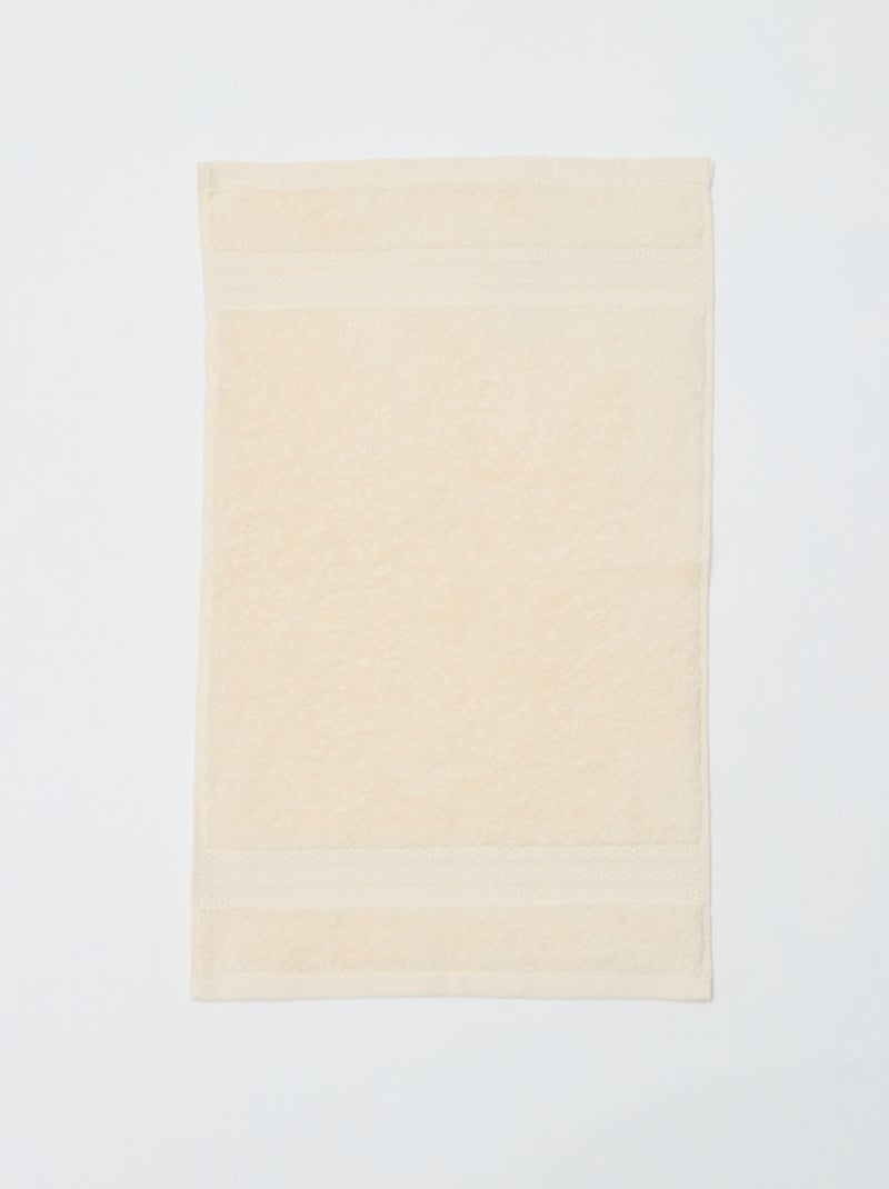 Toalhas de rosto (30x50 cm) - Kiabi Home Branco - Kiabi