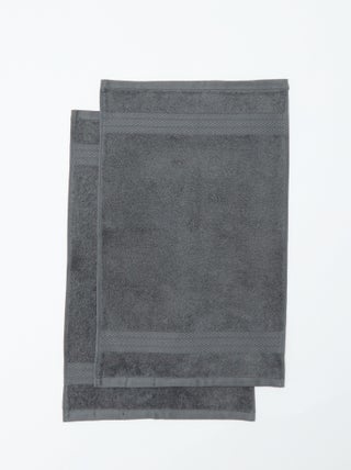 Toalhas de rosto (30x50 cm) - Kiabi Home