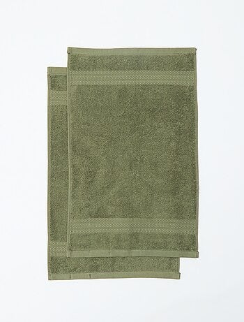 Toalhas de rosto (30x50 cm) - Kiabi Home