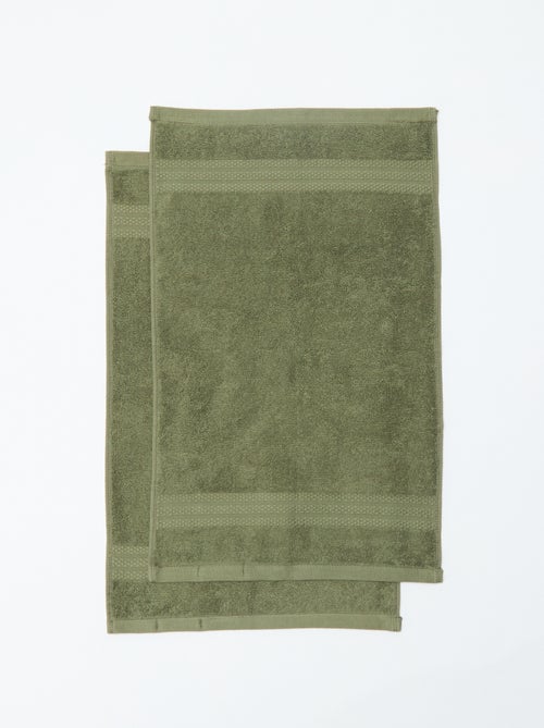 Toalhas de rosto (30x50 cm) - Kiabi Home - Kiabi Toalhas de rosto (30x50 cm) - Kiabi Home - Kiabi