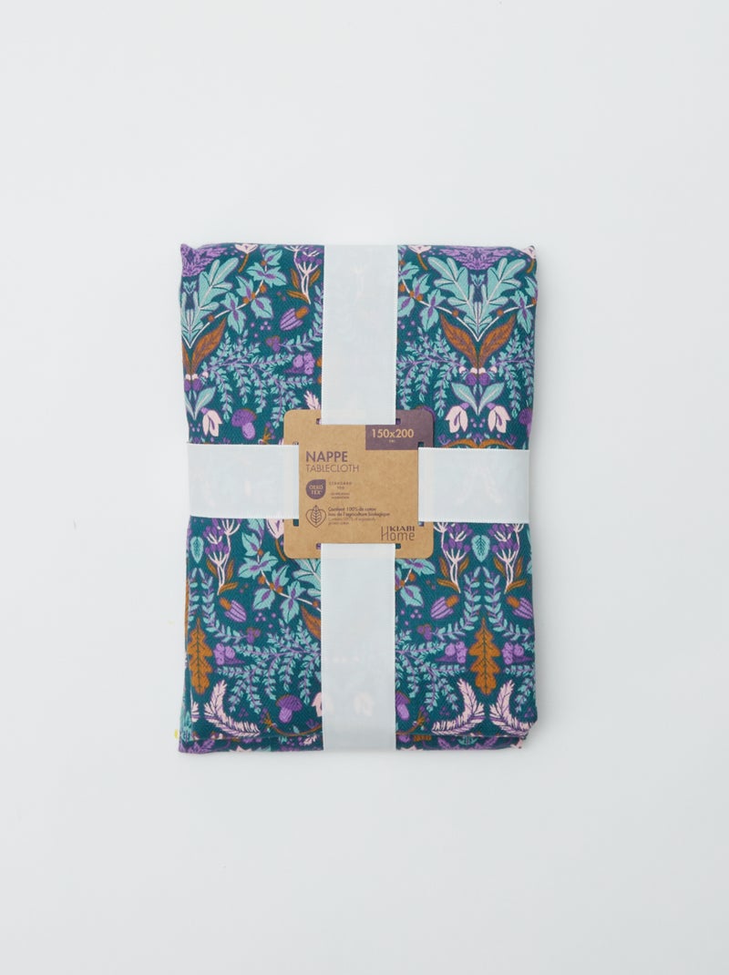 Tolha com motivos (150 x 200 cm) - Kiabi Home VIOLETA - Kiabi