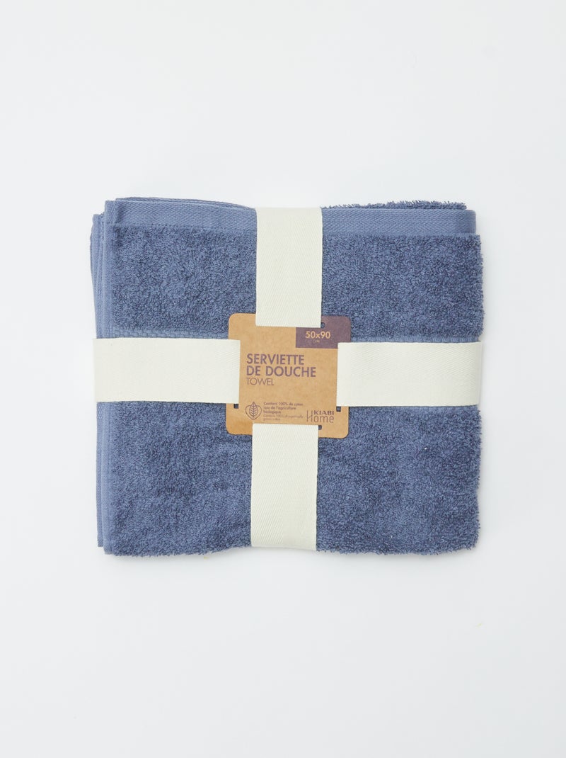 Tolha de banho (50x90cm) - Kiabi Home AZUL - Kiabi