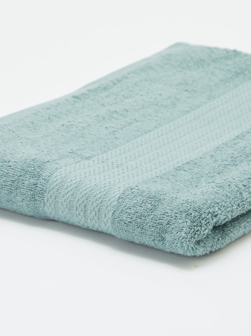 Tolha de banho (50x90cm) - Kiabi Home VERDE - Kiabi