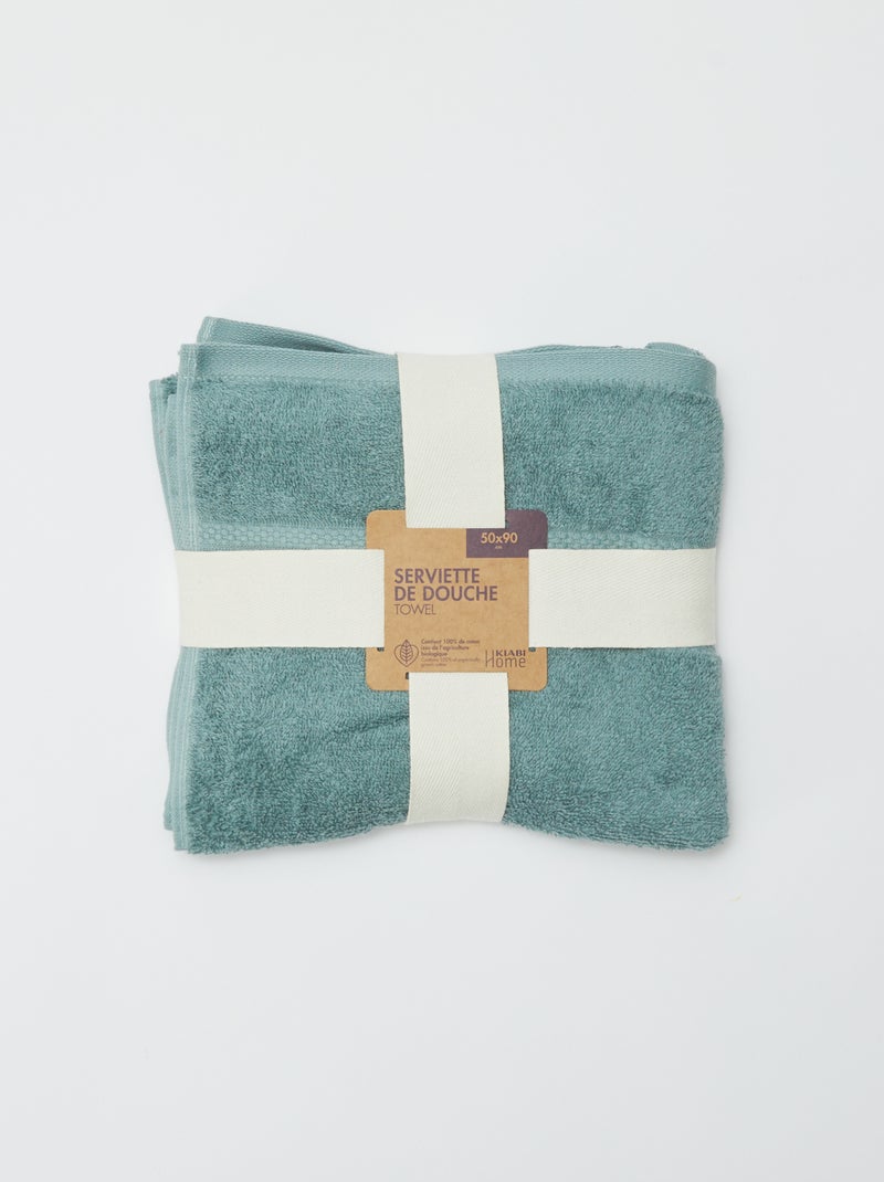 Tolha de banho (50x90cm) - Kiabi Home VERDE - Kiabi