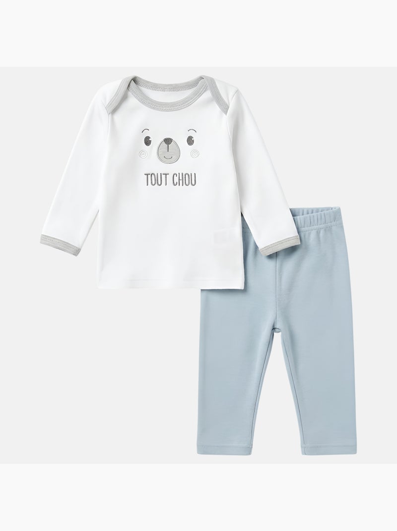 Tom Kids - Caixa nascimento 11 peças Cinza - Kiabi