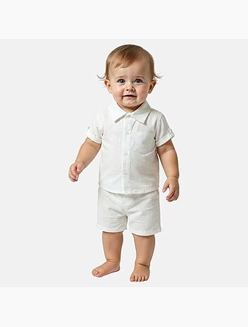 Tom Kids - Conjunto batizado bebê