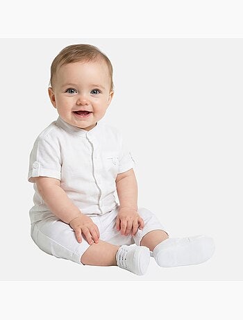 Tom Kids - Conjunto batizado bebê