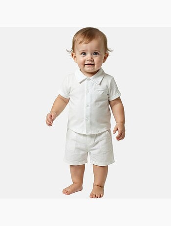 Tom Kids - Conjunto batizado bebê