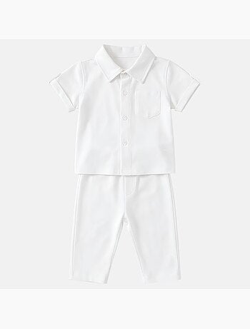 Tom Kids - Conjunto batizado bebê
