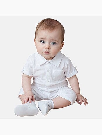 Tom Kids - Conjunto batizado bebê
