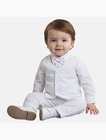 Tom Kids - Conjunto calça bebê batizado