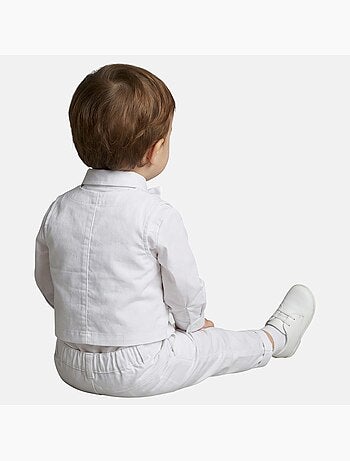 Tom Kids - Conjunto calça bebê batizado