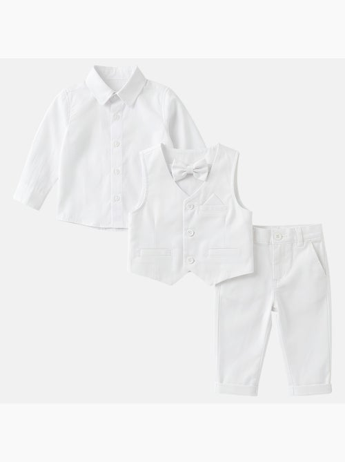 Tom Kids - Conjunto calça bebê batizado - Kiabi Tom Kids - Conjunto calça bebê batizado - Kiabi