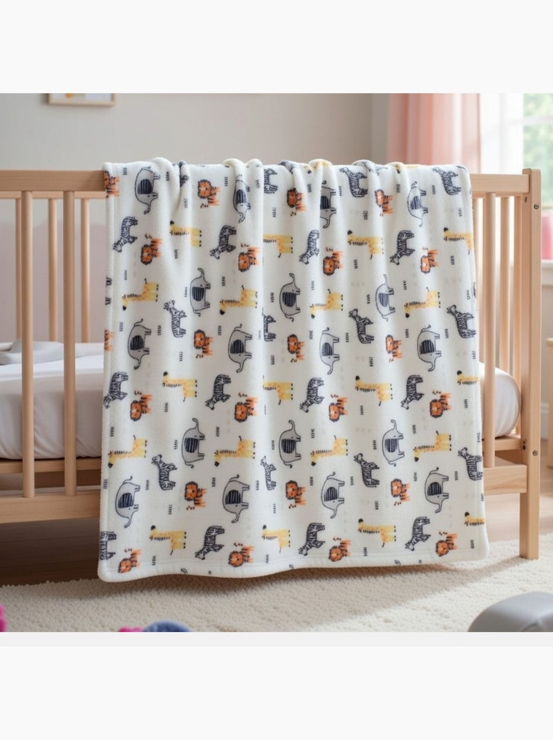 Tom Kids - Manta polar  75x150 Amarelo - Kiabi