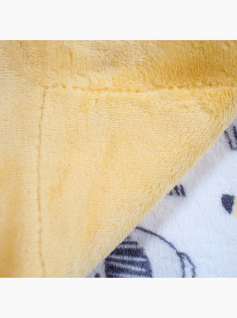 Tom Kids - Manta polar  75x150 Amarelo - Kiabi
