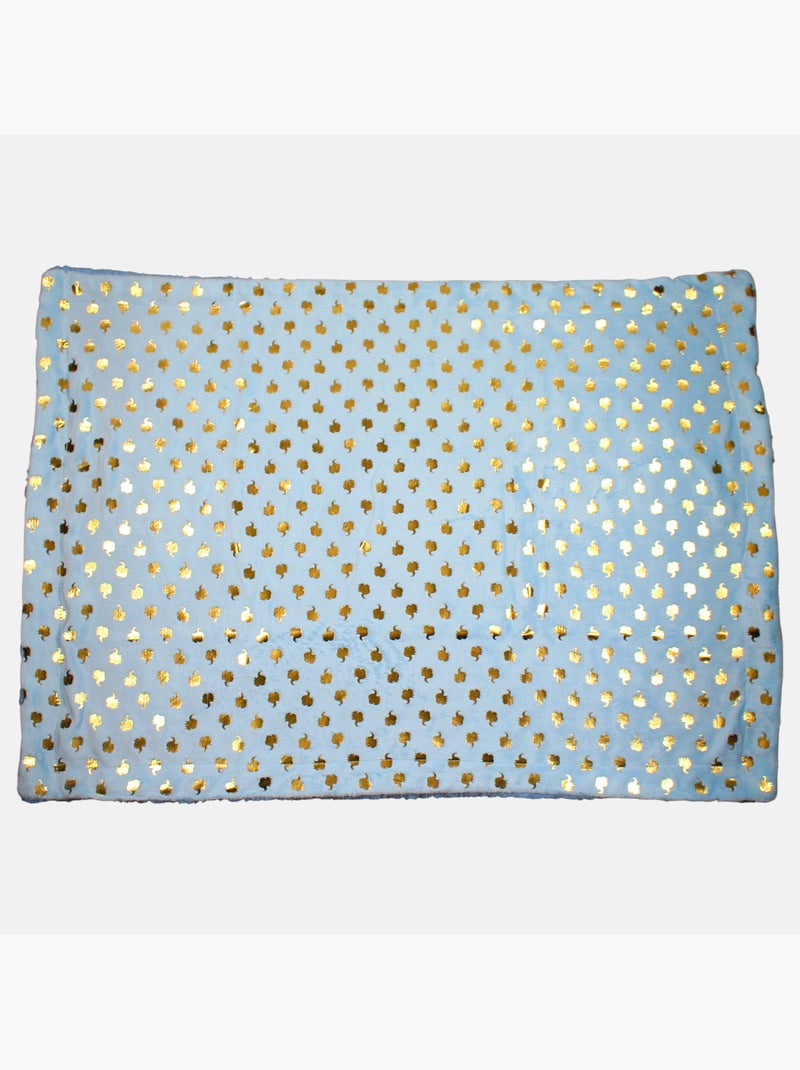 Tom Kids - Manta polar  75x150 Azul - Kiabi