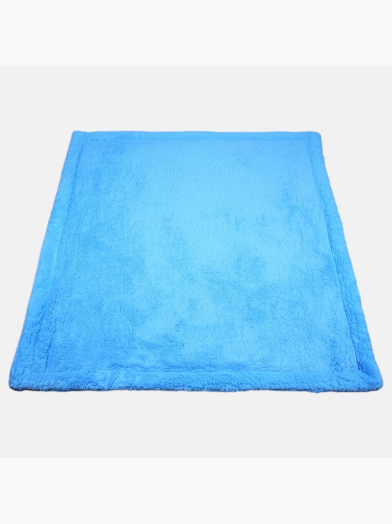 Tom Kids - Manta polar  75x150 Azul - Kiabi