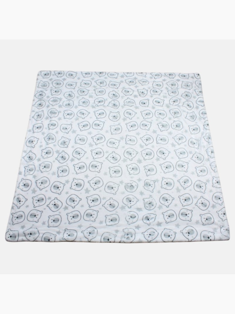 Tom Kids - Manta polar  75x150 Branco - Kiabi