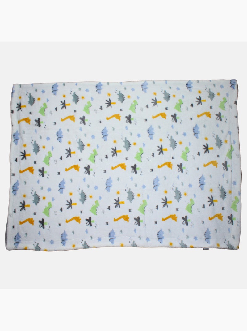 Tom Kids - Manta polar  75x150 Branco - Kiabi