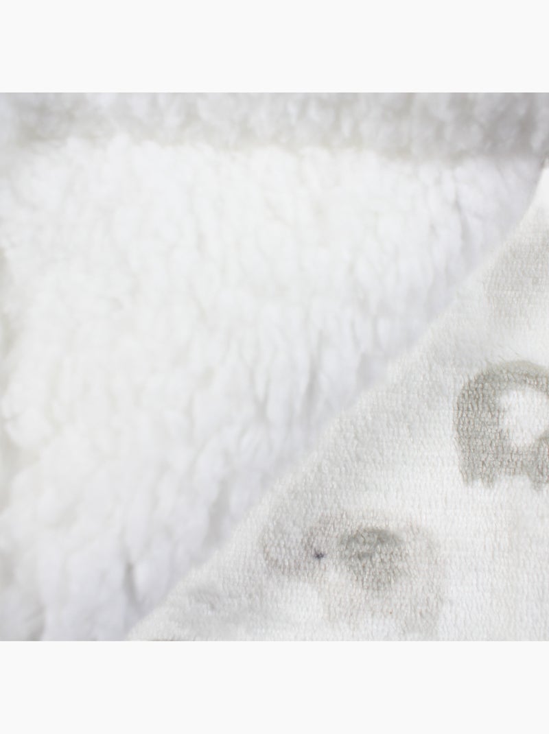 Tom Kids - Manta polar  75x150 Branco - Kiabi
