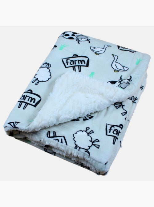 Tom kids - manta polar 75x150 - Kiabi Tom kids - manta polar 75x150 - Kiabi