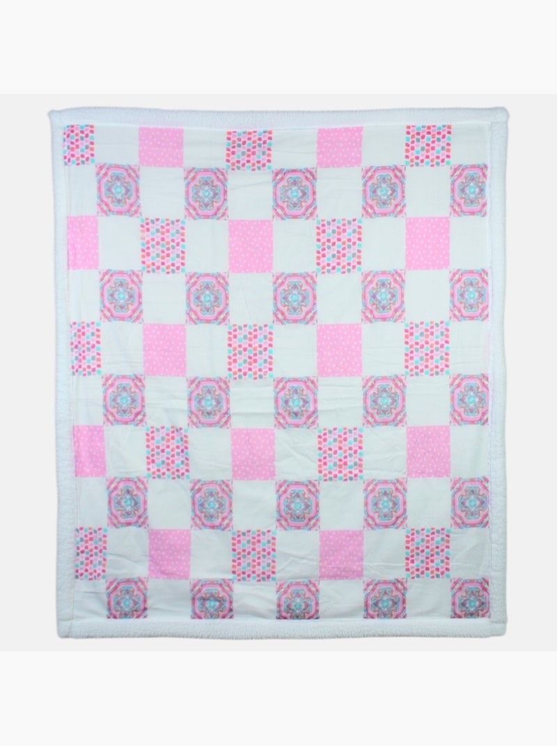 Tom Kids - Manta polar  75x150 Rosa - Kiabi