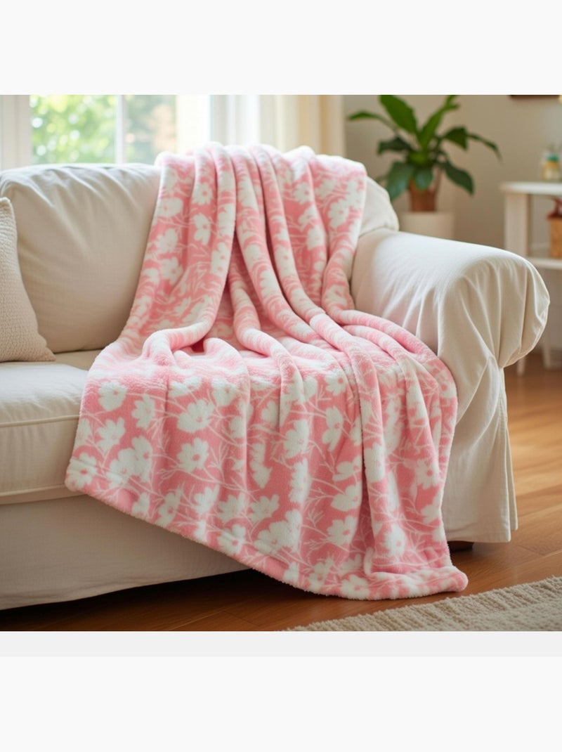 Tom Kids - Manta polar  75x150 Rosa - Kiabi