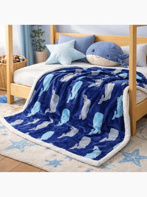 Tom Kids - Manta polar baleia  70x100 - Kiabi