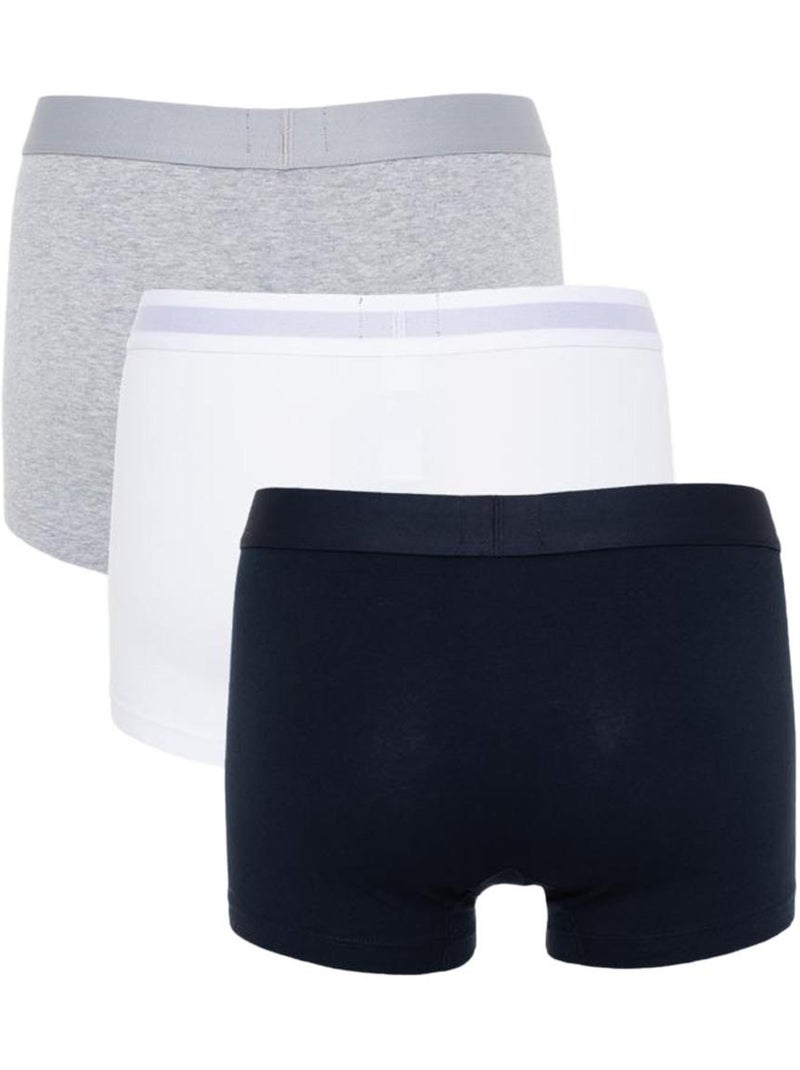 Tommy Hilfiger Boxers para Homem - Pack de 3 (Azul-Marinho/Branco/Cinzento) Azul-marinho - Kiabi
