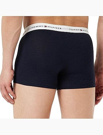 Tommy Hilfiger Boxers para Homem - Pack de 3 (Preto/Branco)