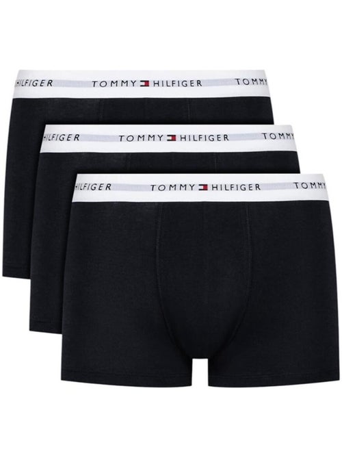 Tommy Hilfiger Boxers para Homem - Pack de 3 (Preto/Branco) - Kiabi