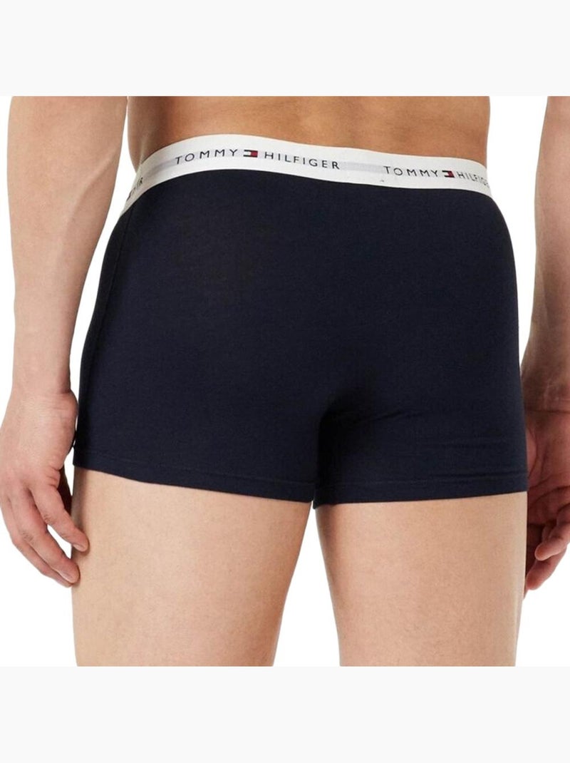 Tommy Hilfiger Boxers para Homem - Pack de 3 (Preto/Branco) Preto - Kiabi