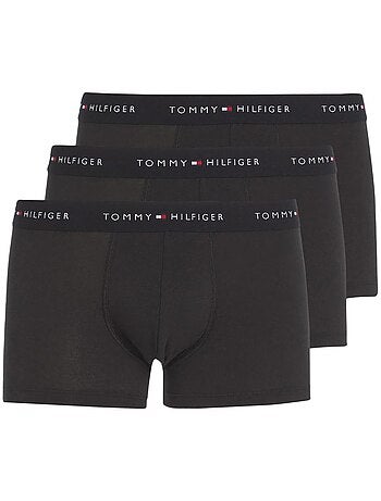 Tommy Hilfiger Boxers para Homem - Pack de 3 Pretos (UM0UM02763)