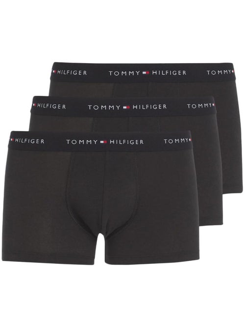 Tommy Hilfiger Boxers para Homem - Pack de 3 Pretos (UM0UM02763) - Kiabi Tommy Hilfiger Boxers para Homem - Pack de 3 Pretos (UM0UM02763) - Kiabi