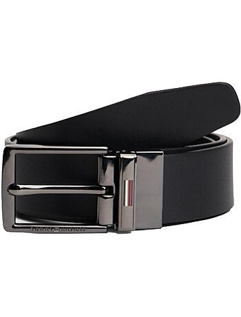 Tommy Hilfiger Business - Coffret de Oferta Cinto Reversível Preto para Homem