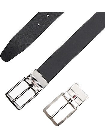 Tommy Hilfiger Business - Coffret de Oferta Cinto Reversível Preto para Homem
