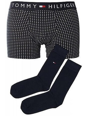 Tommy Hilfiger Coffret Boxer e Meias Marinho para Homem