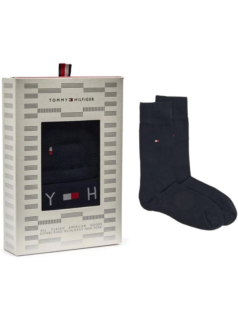 Tommy Hilfiger Coffret Boxer e Meias Marinho para Homem Azul-marinho - Kiabi