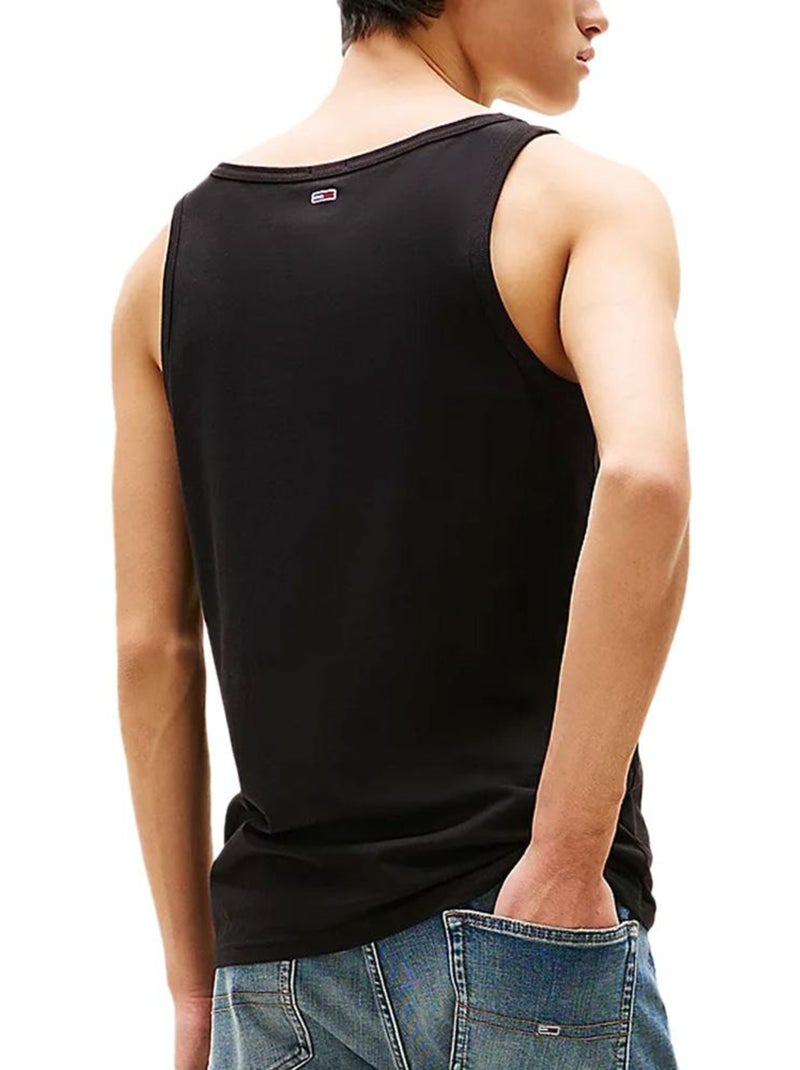 Tommy Hilfiger Entry: T-shirt Preto de Homem Preto - Kiabi