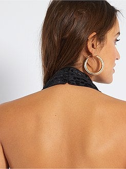 Top acetinado - Kiabi