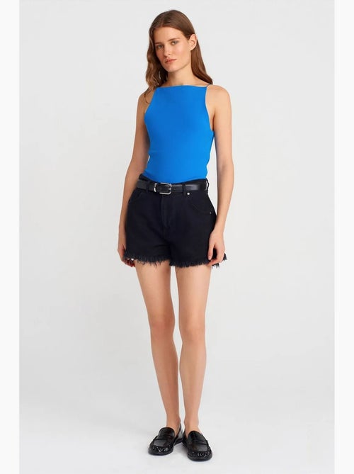 Top ajustado gola halter em jersey dilvin - Kiabi Top ajustado gola halter em jersey dilvin - Kiabi