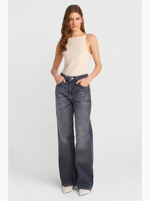 Top ajustado gola halter em jersey dilvin - Kiabi