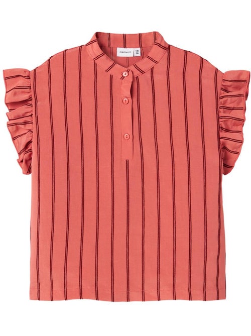 Top Alças Laranja para Menina Name It Fheik - Kiabi