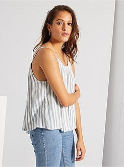 Top às riscas - Kiabi