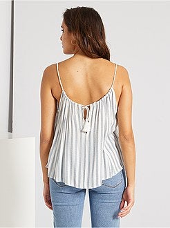 Top às riscas - Kiabi