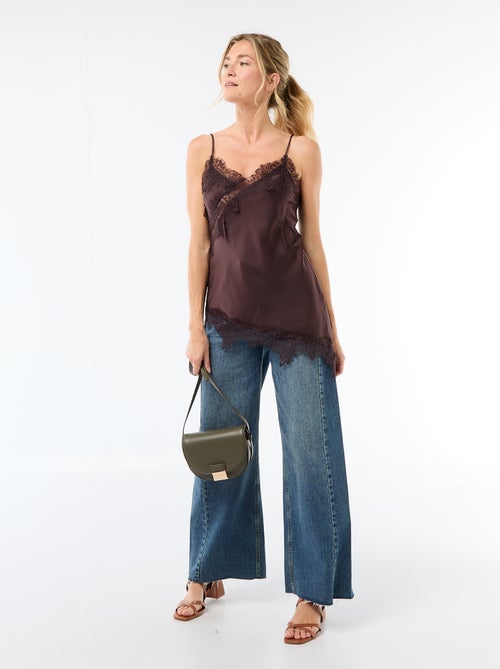 Top assimétrico estilo lenço - Kiabi