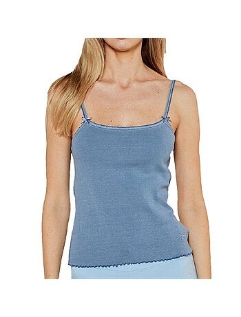 Top Azul para Mulher Tommy Hilfiger Gmd